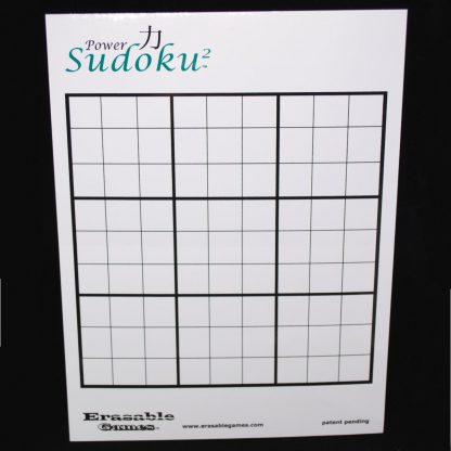 EG-LAB108 Power Sudoku^2 Label With Pre-Printed Sudoku Grid